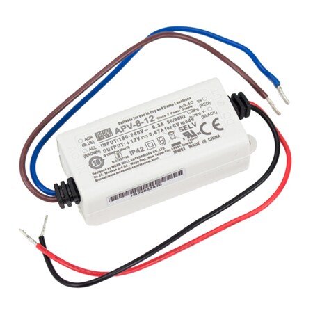 American Lighting Constant Current Hardwire Driver, Class 2 LED-DR8-12